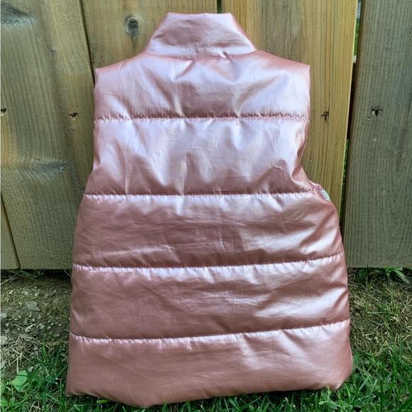 Calvin Klein 18M Childs Pink Puffer Vest w Zipper - Picture 6 of 10